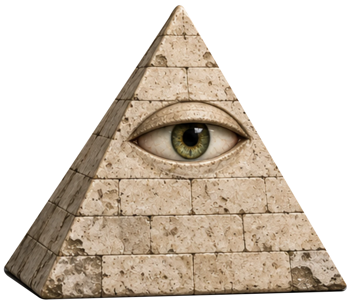 The all-seeing eye pyramid